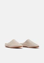 Thumbnail for your product : The Row Bea Slippers Ivory
