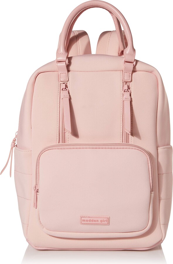madden girl pink backpack