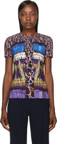 Thumbnail for your product : Peter Pilotto Violet & Blue Gymnast Print T-Shirt