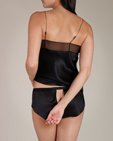 Thumbnail for your product : Jean Yu Charm Silk Charmeuse Camisole