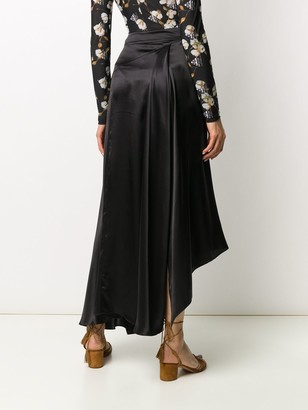 Le Kasha Qargan silk skirt