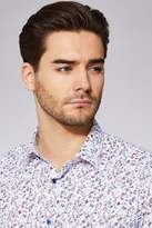 Thumbnail for your product : Quiz White Floral Print Long Sleeve Shirt