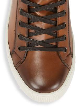 Bruno Magli Wilson Leather High-Top Sneakers