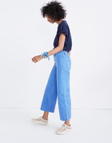 Thumbnail for your product : Madewell Tall Emmett Wide-Leg Crop Pants: Button-Front Edition