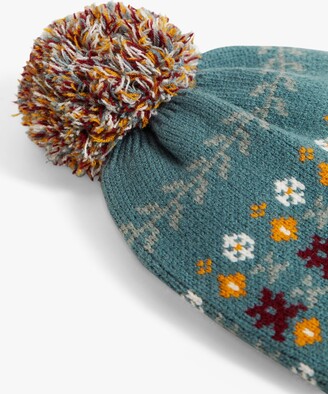 MANGO Knit Bobble Hat