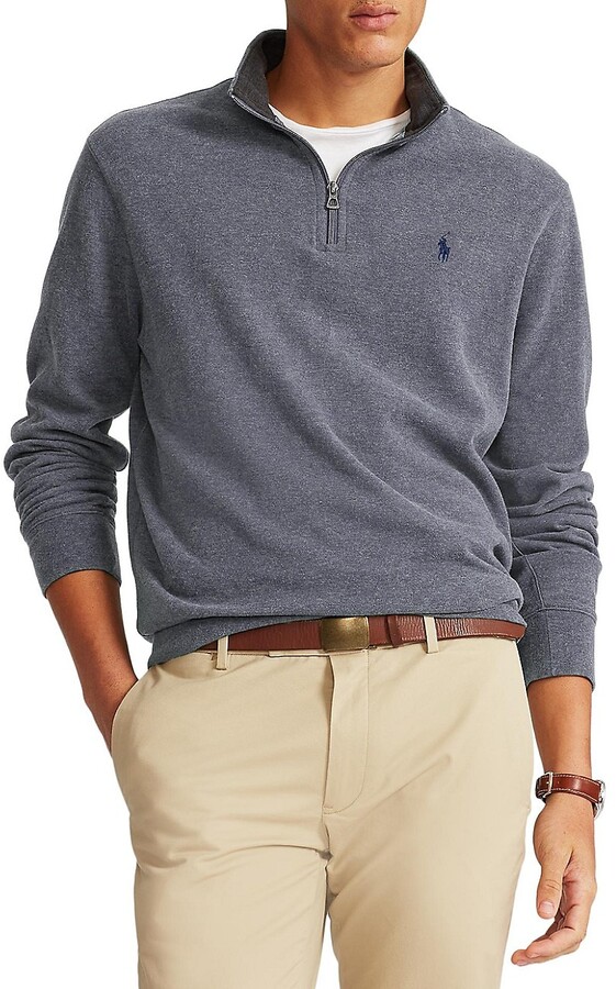 ralph lauren half zip jumper