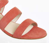 Thumbnail for your product : Office Marbles Block Heel Sandals Coral Suede