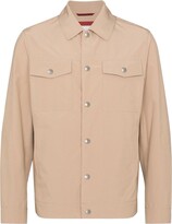 Thumbnail for your product : Brunello Cucinelli Pinstripe Shirt Jacket