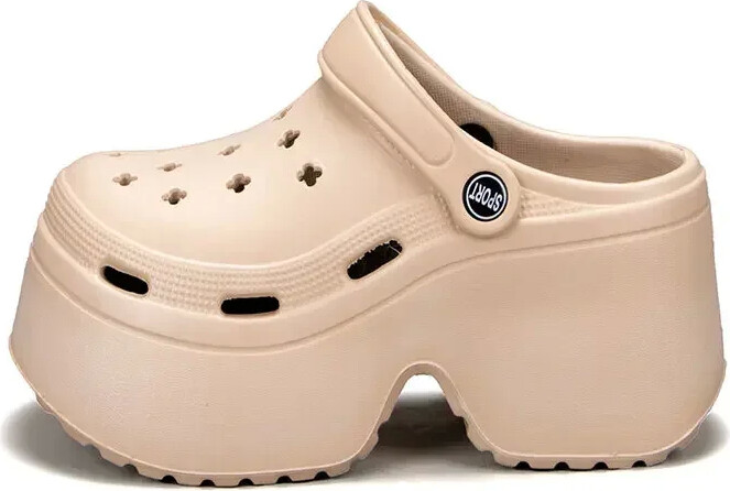 Chunky Platform Clogs Shoes for Women Thick Bottom Non Slip Beach Sandals Woman Summer Fashion Wedges EVA Sandals Slippers