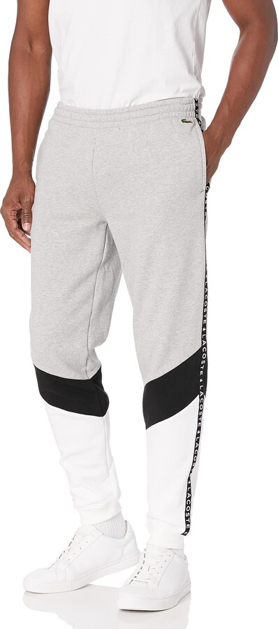 التلميذ ملاك أنزاي  Lacoste Men's Graphic Fleece Jogger Sweatpants - ShopStyle Activewear Pants