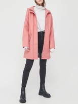 Thumbnail for your product : Very Rubberised Jacket With AHood - Rose