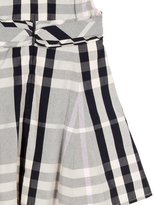 Thumbnail for your product : Burberry Girls' Nova Check Belted Dress w/ Tags