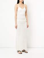 Thumbnail for your product : CHRISTOPHER ESBER button trim ribbed long dress