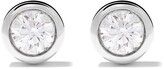 Thumbnail for your product : De Beers Jewellers 18kt white gold My First De Beers one diamond stud earrings