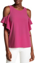 Thumbnail for your product : Kensie Cold Shoulder Knit Shirt