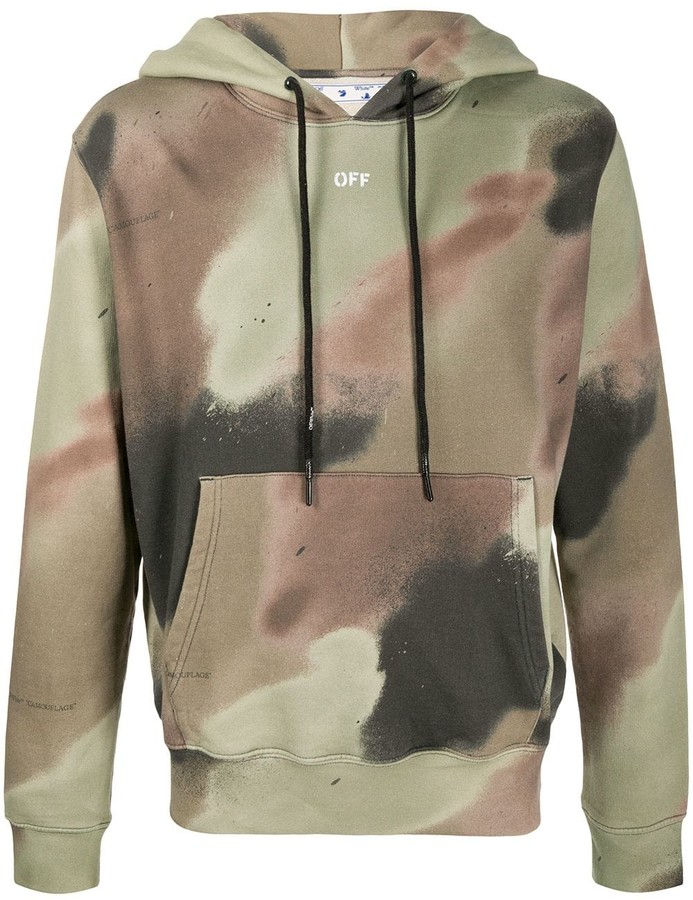 army fatigue off white jacket