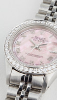 Thumbnail for your product : Rolex Pre-Owned Ladies Datejust Pink Mop Roman, Diamond Bezel, Jubilee Band