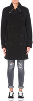 Thumbnail for your product : Izzue Ribbed Trim Trench Coat