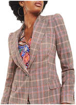 Thumbnail for your product : Tommy Hilfiger Zendaya Check Linen Blazer