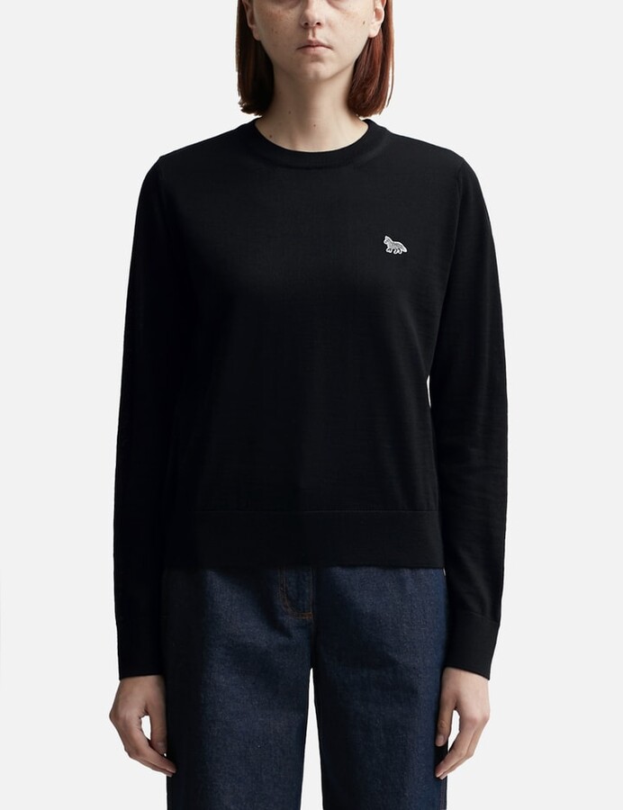 MAISON KITSUNÉ Baby Fox Patch Regular Jumper