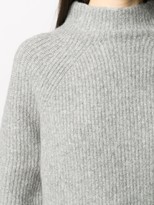 Thumbnail for your product : By Malene Birger Ribbed-Knit Long Jumper