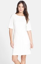Thumbnail for your product : Tahari Seamed A-Line Dress (Regular & Petite)