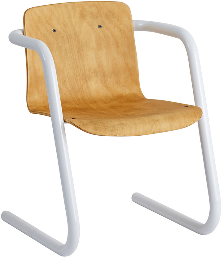 Rejuvenation Plywood School Chair w/ PowderCoated Base ShopStyle