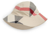 Thumbnail for your product : Burberry Kid's Check Bucket Hat