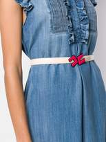 Thumbnail for your product : Elisabetta Franchi ruffle detail dress