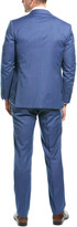 Thumbnail for your product : Canali 2Pc Wool Suit With Flat Pant