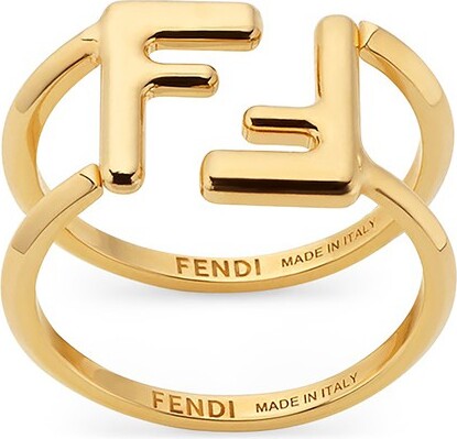 Fendi Ff Rings - ShopStyle