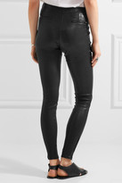 Thumbnail for your product : Elizabeth and James Xavier Stretch-leather Leggings - Black