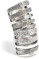 Thumbnail for your product : Pamela Love Sterling Silver Double Cage Ring