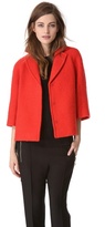 Thumbnail for your product : Giambattista Valli Red Boucle Jacket