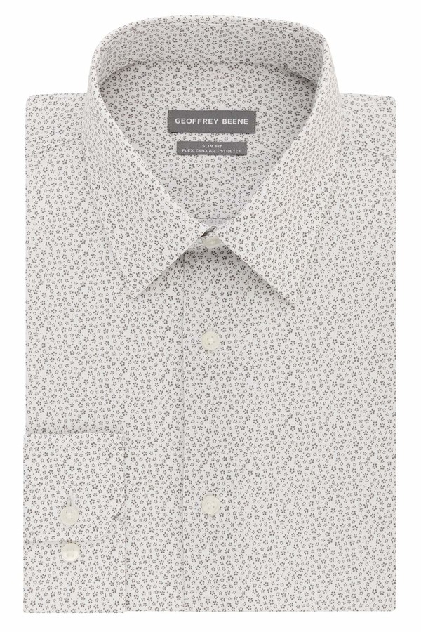 geoffrey beene regular fit dress shirts