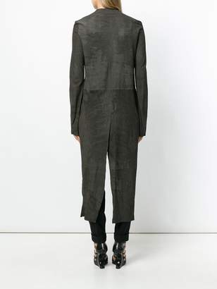 Rick Owens buttoned style coat