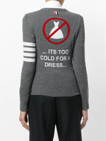 Thumbnail for your product : Thom Browne Too Cold For a Dress cardigan