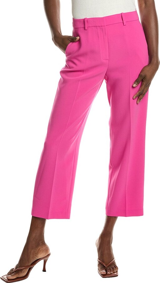 Theory High-Waist Straight Pant