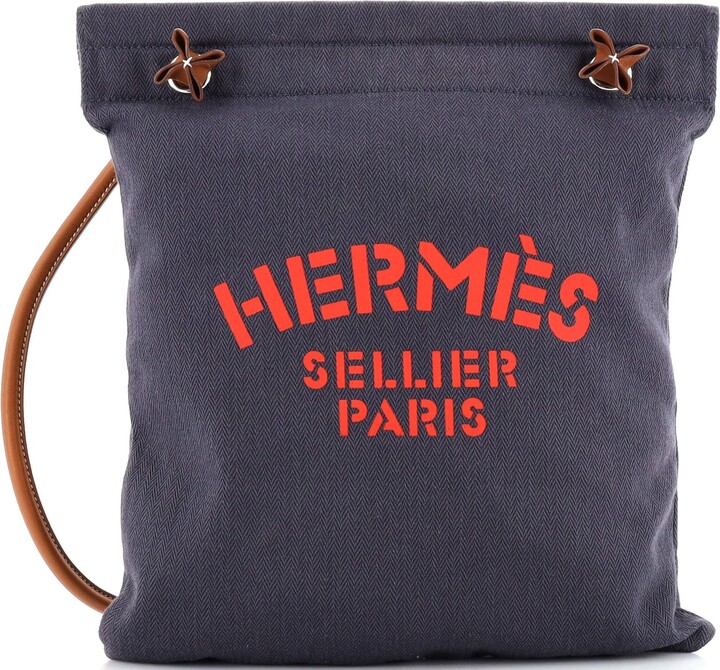 Hermes Geta Bag Chevre Mysore - ShopStyle