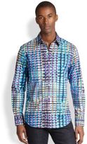 Thumbnail for your product : Robert Graham Meadows Woven Cotton Sportshirt