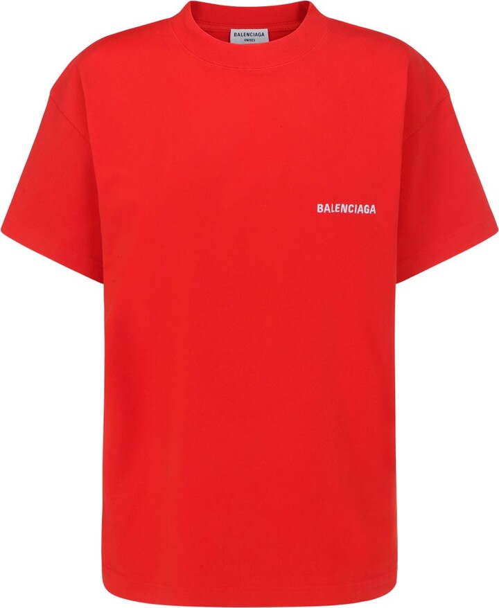Balenciaga Red Women's T-shirts | ShopStyle