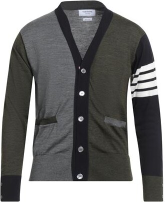 ARTE Antwerp Keler Stripe Cardigan Cardigan Navy Blue