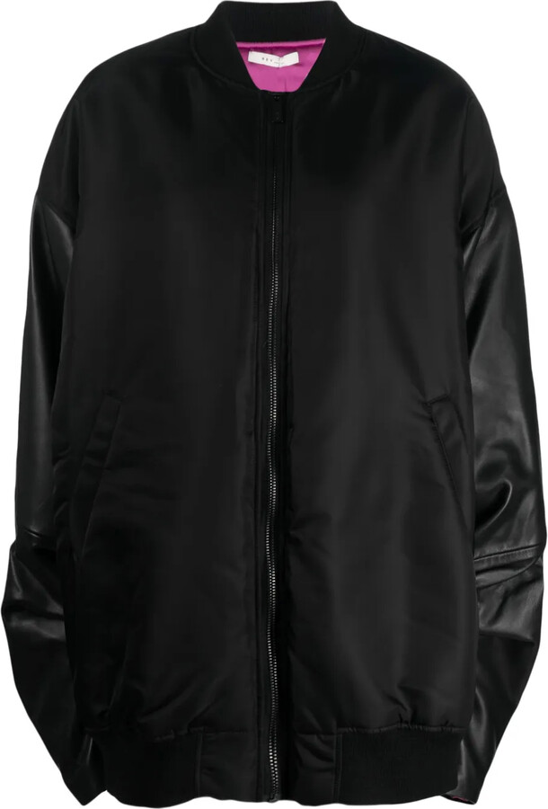 REV Oversize High-Neck Bomber Jacket ShopStyle