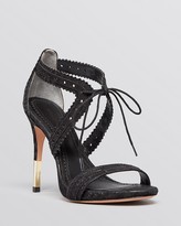 Thumbnail for your product : Pour La Victoire Open Toe Platform Sandals - Shanna High Heel