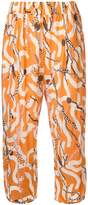 Thumbnail for your product : Henrik Vibskov Email cropped trousers