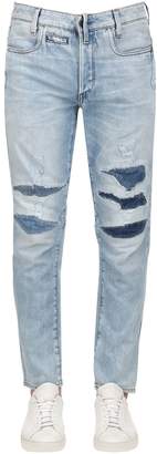 G Star G-Star D-Staq 3d Tapered Washed Denim Jeans