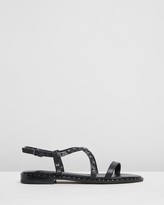 Thumbnail for your product : Siren Women's Black Strappy sandals - Bilby