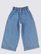 Girls Elastic Waist Jeans - ShopStyle UK