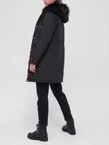 Thumbnail for your product : Very Ultimate Parka With Faux Fur Trim - Black