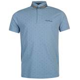 Thumbnail for your product : Pierre Cardin Mens C Mandarin Polo Shirt Tee Top Short Sleeve Button Placket